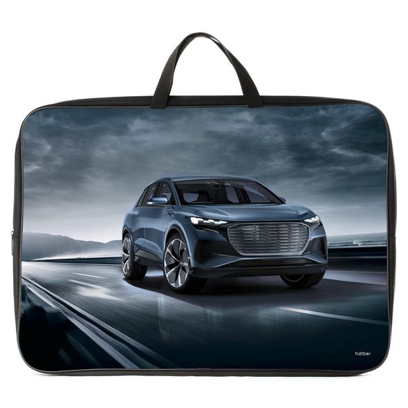 Сумка Текстильная с РУЧКАМИ Hatber А3ф для тетрадей -Автомобиль-  в индив.упак. , 